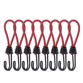 Jingelmall Twin, Rope Hook, Rope Tension Hook, Rubber Hook, Stretch Cord, Tent Hook, Rope Hook, Stretch Cord, For Outdoor Use, Tent Accessories, Camping, Solo Camping, Outdoor Use, Fixed, Mounted,