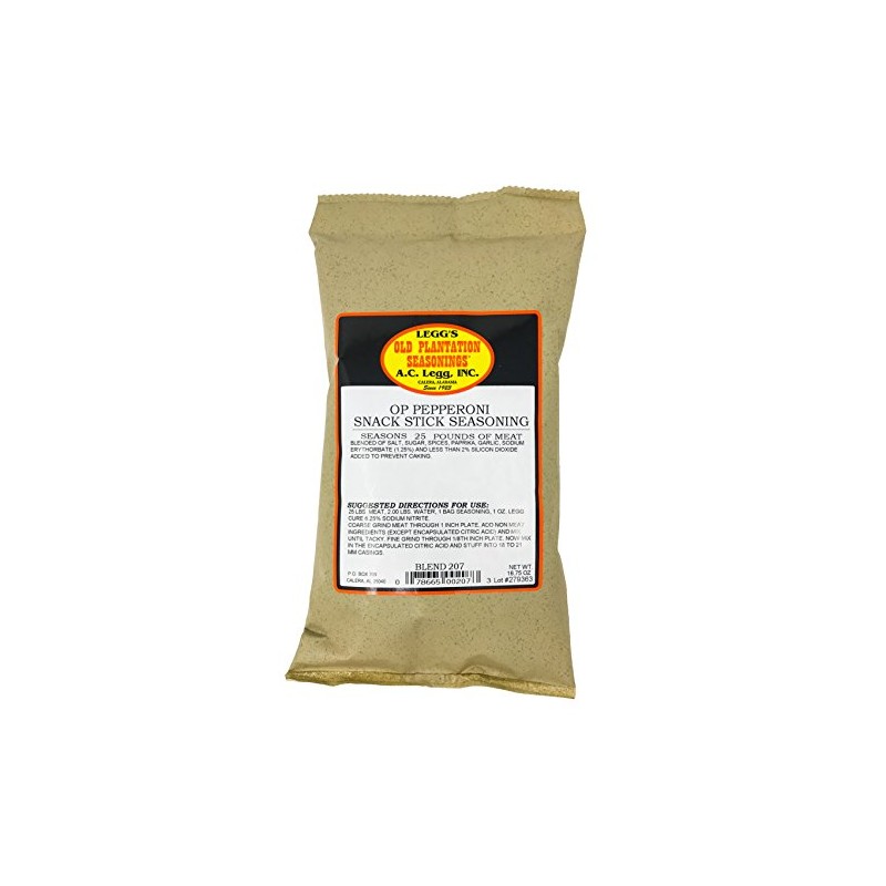 A.C. Legg - Pepperoni Snack Stick Seasoning, 16.75 Ounce -