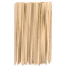 4yourhome BBQ Bamboo Skewers. 9.5" Long (100 Pack)