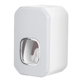 MAGT Automatic Toothpaste Dispenser, Punch Free Wall Mounted Automatic Toothpaste Squeezer Toothpaste Dispenser for Family Wash Bath