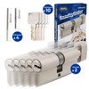 GERCAR Pro 2x Knob Cylinder 30/30 Keyed Alike Set 2
