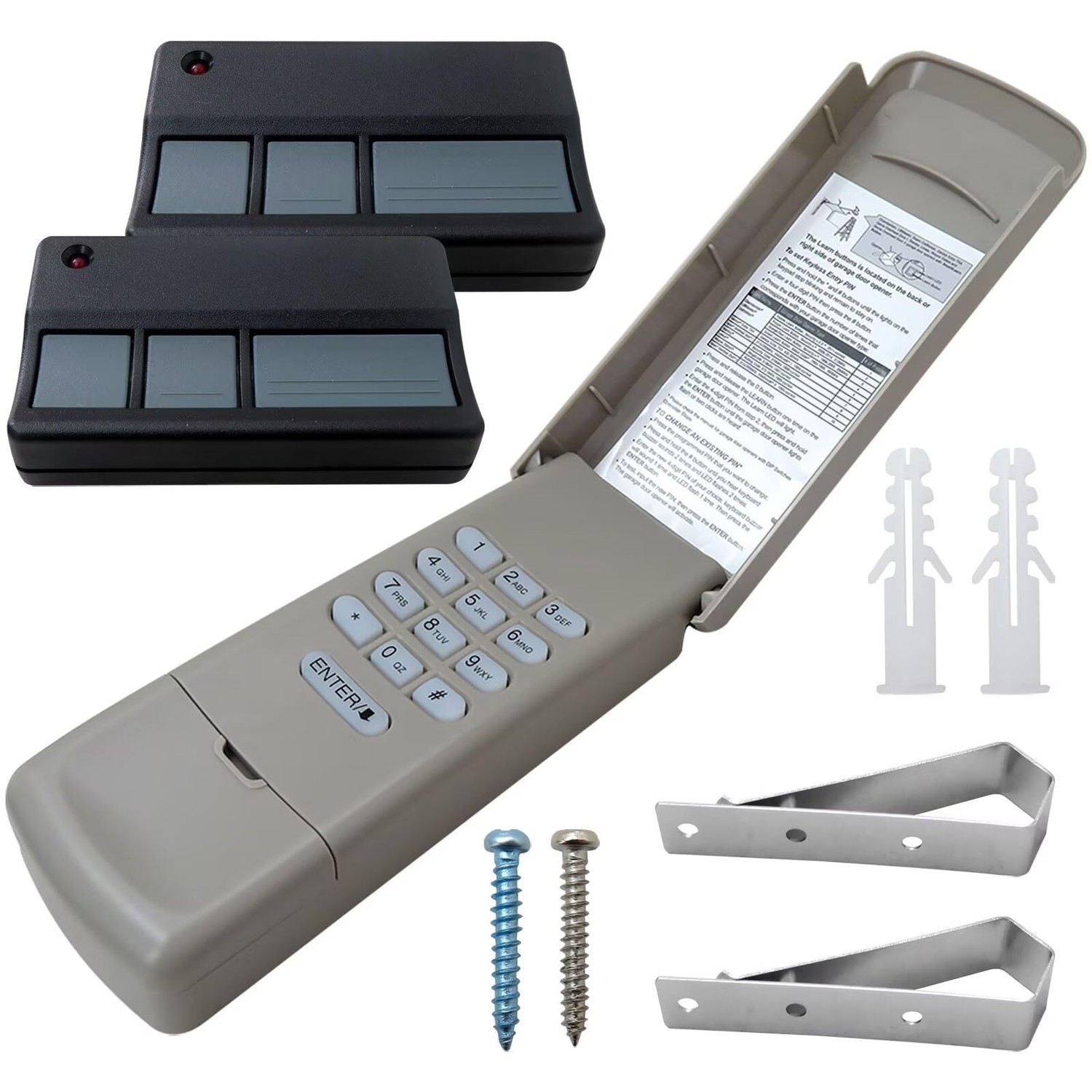 Garage Door Opener Keypad Remote Fit for Chamberlain Purple Learn ...