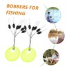 CORHAD 100pcs Shaped Space Beans Rubber Stops Durable Float Stoppers