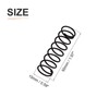 DTGN 1.2x15x50mm(DxODxL) Compression Spring - 10Pack - Good for Machinery