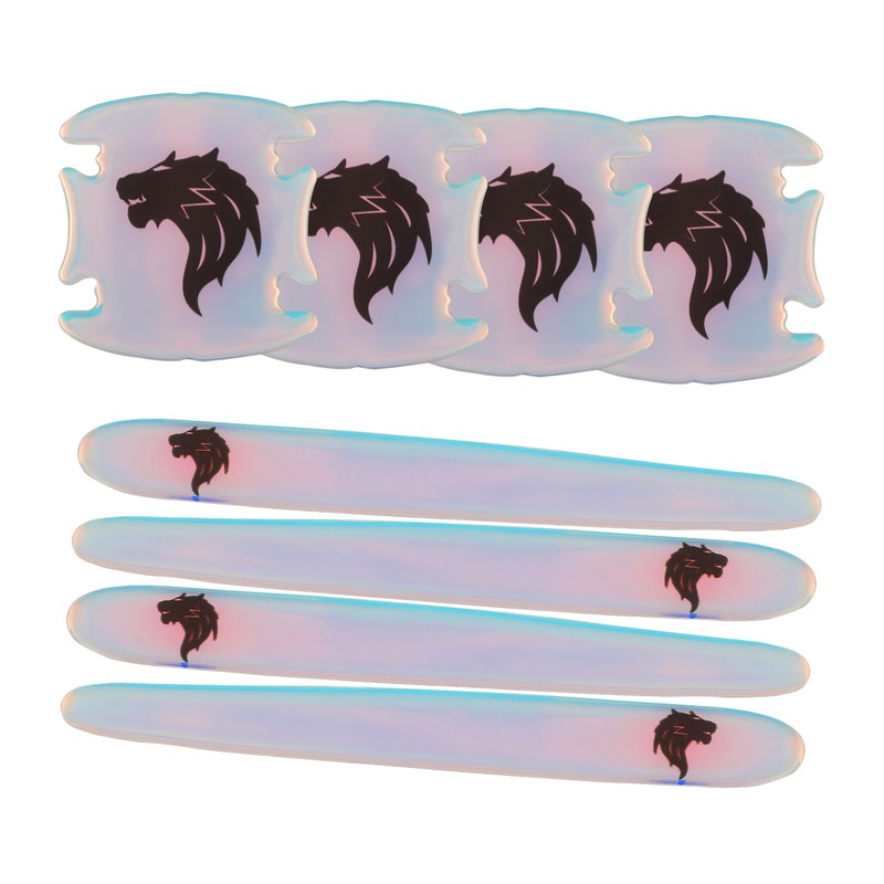 8 PCS Car Door Handle Scratch Protectors,Car Door Protector Edge