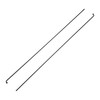 QUARKZMAN 12 Pcs 14G J Curve 286mm Spokes with Nipples