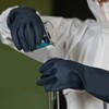 1 Pair Working Gloves Neoprene Rubber Chemical Resistant Work Gloves