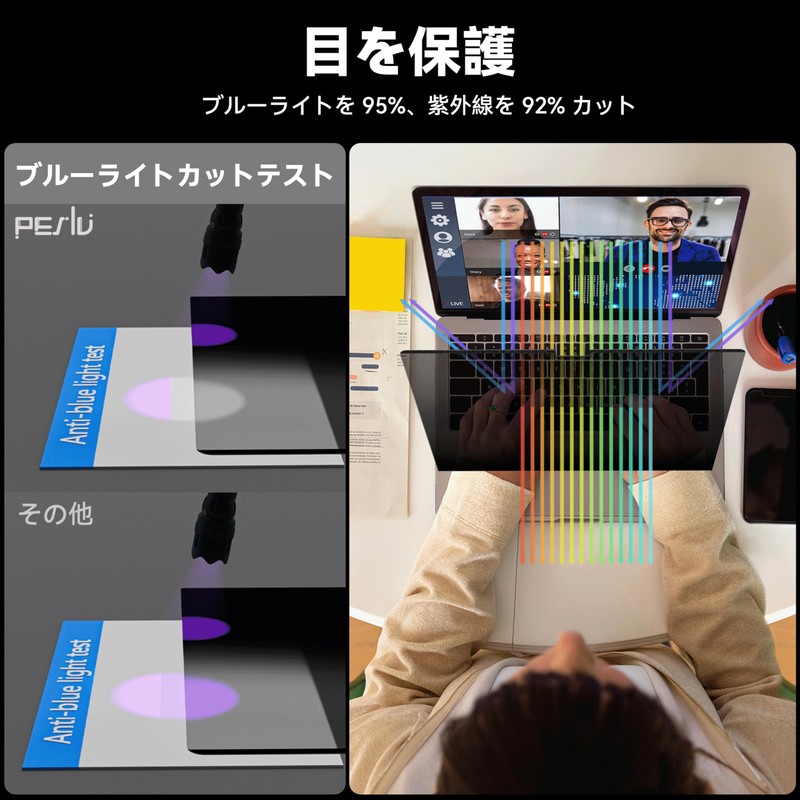 Peslv Magnetic Privacy Screen for MacBook Air 15 Inch (2023-2025,