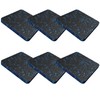 Pack of 6 Anti-Vibration Mats Washing Machine 10 x 10