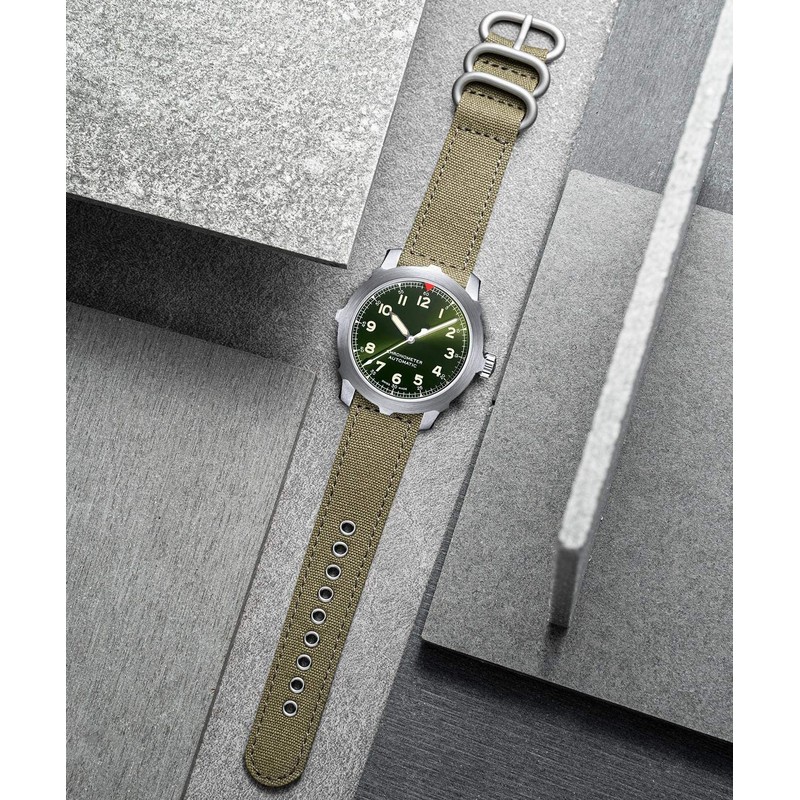 BINLUN Watch Band, Canvas Watch Strap, Quick Release Cloth Watch