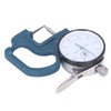 Thickness Gauge High Accuracy Round Dial Thickness Measuring Tool Aluminum