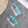 2 Pack Lockable Vertical Card Holder Hard Plastic ID Card