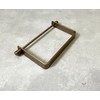 Solid Toilet Paper Holder Handmade Brass Wall Mount Paper Roll