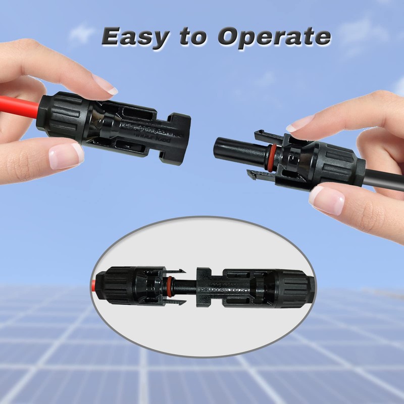 Solar Charging Cable Solar Cable 0.6 m / 3 m,