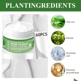 60 Stück Blackhead Remover Strips,Mitesser Entfernen,Mitesserentferner,Black Head Remover for Nose Mitesser Strips Zum Entfernen von Make-up, Reinigen der Poren und Entfernen von Mitessern