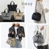 LEOLEO Shoulder Bag, Drawstring Bag, Tote, 2-Way, Shoulder Bag, Nylon,