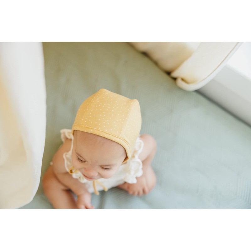 Copper Pearl Baby Bonnets Marigold