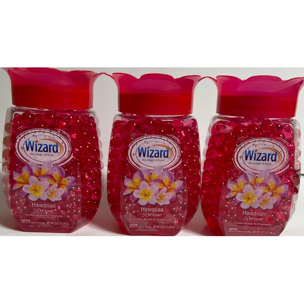 Wizard Crystal Beads Air Fresheners – 3 Pack (12 oz