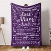 Mum Gifts for Christmas, Blanket Gifts for Mum from Daughter