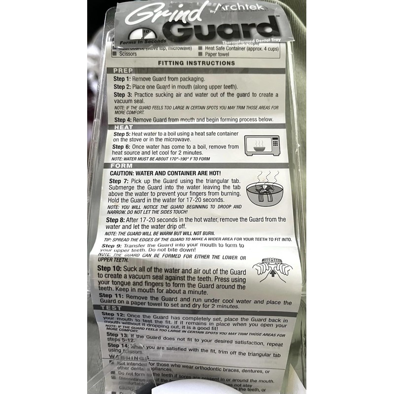 2 for 1 Bonus Pack! Grind Guard - Relieves Symptoms