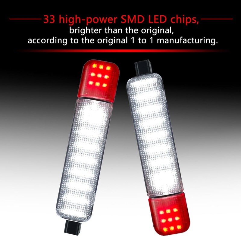 HNeekyr Led Interior Door Courtesy Light Compatible with Silverado