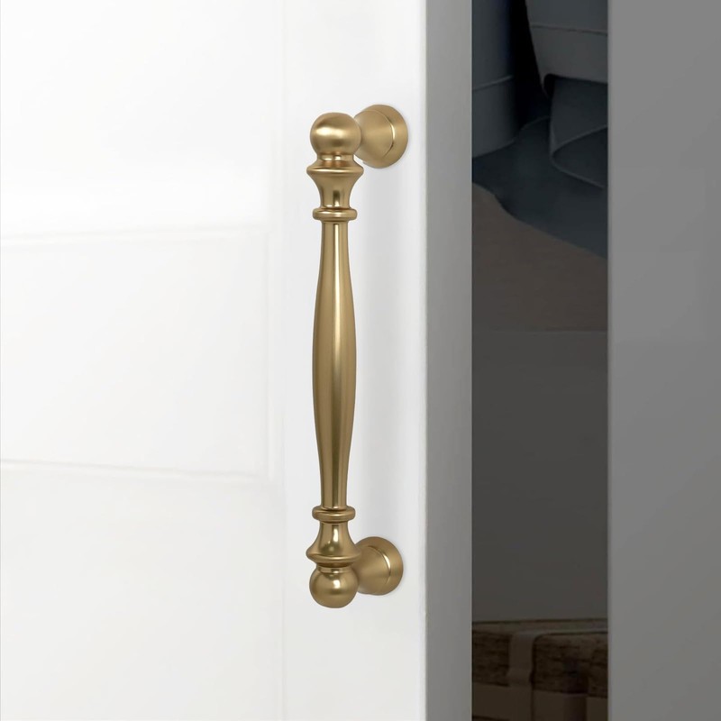 POVEFONK 10 Pack 5 inch Champagne Bronze Kitchen Cabinet Handles