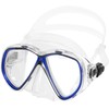 IST M75 Martinique Dual-Window Diving Snorkeling Mask (Clear Blue)