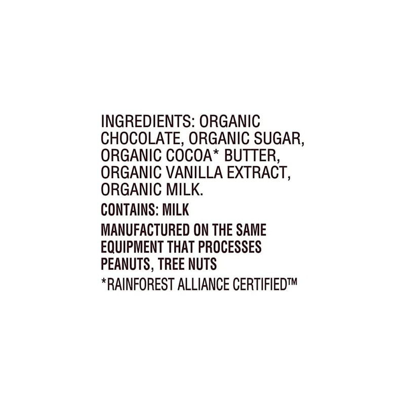 Organic Dark Chocolate Miniature Candy Bars Pack Individually Wrapped Miniature