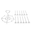 Skewer Stand Stainless Steel Vertical Barbecue Skewers Holder Fryer Accessories