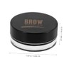 Gel de Agua Cepillo Resistente con Negro Plástico para Cejas