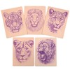 Pre-Printed Tattoo Practice Skins - 5 Pack | Pre-Printed Designs