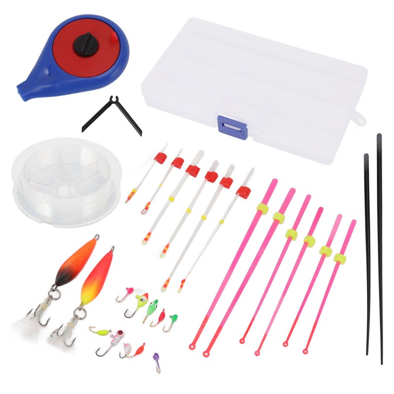 Mini Ice Fishing Rod Reel Combo Portable Ice Fishing Pole