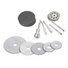 30Pcs Cutting Wheel Discs High Speed Steel Saw Blades with