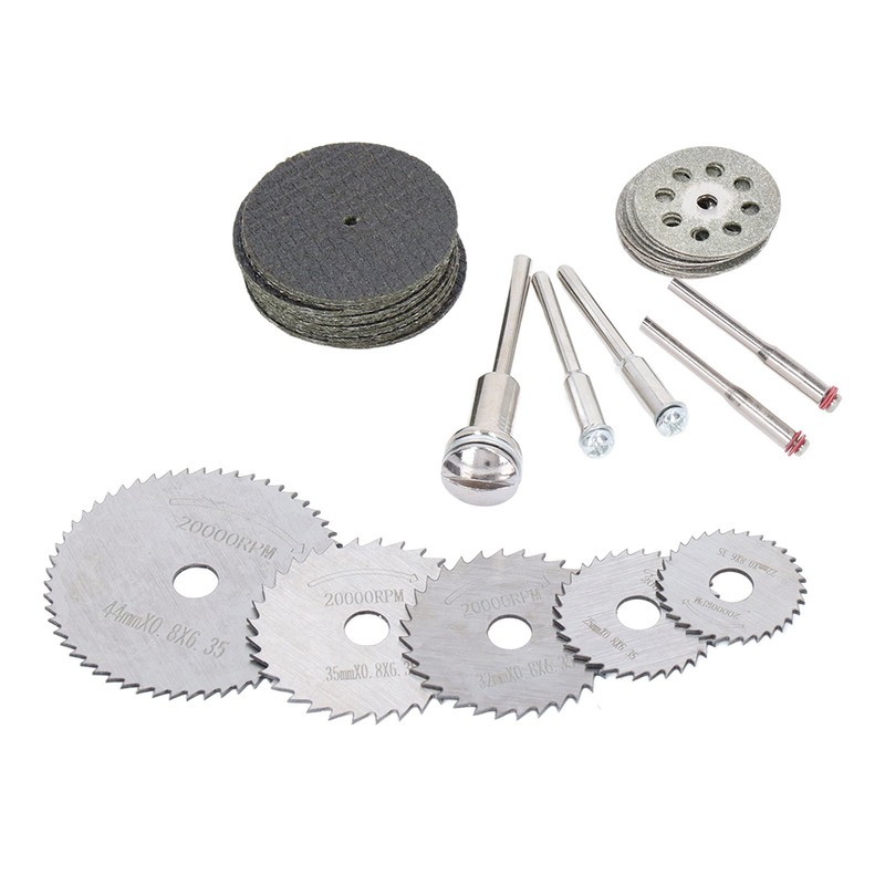 30Pcs Cutting Wheel Discs High Speed Steel Saw Blades with