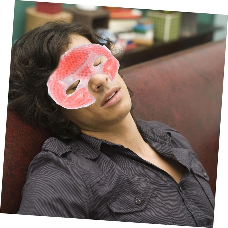 VICASKY Cooling Face Mask Cold Compress Eye Mask for Relaxation