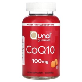 CoQ10 Gummies, Qunol CoQ10 100mg, Delicious Gummy Supplements, Coenzyme Q10 Helps Support Heart Health, Vegan, Gluten Free, Ultra High Absorption -...