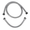 Wirquin 60719566 Highly Resistant Shower Hose 1 m with 30 cm for Column