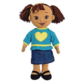 Excellerations 19 inch Soft Body Doll, Hispanic Girl, Removeable Clothing Cuddle Buddy, Kids Toy, Educational Toys, Baby Doll, First Doll (Item # CUDHG)