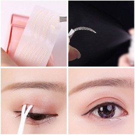 Tianna thread double eyelid tape 360 ​​sheets large capacity double eyelid - type C - curved / 티안나는 실쌍테 쌍커플테이프 360매 대용량 쌍꺼풀 - C타입-곡선형