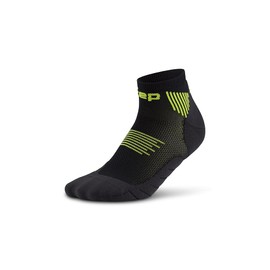 CEP - Men's Core 5.0 Low Cut Compression Running Socks Size IV/L/8-11, Black/Lime, Black/Lime, L