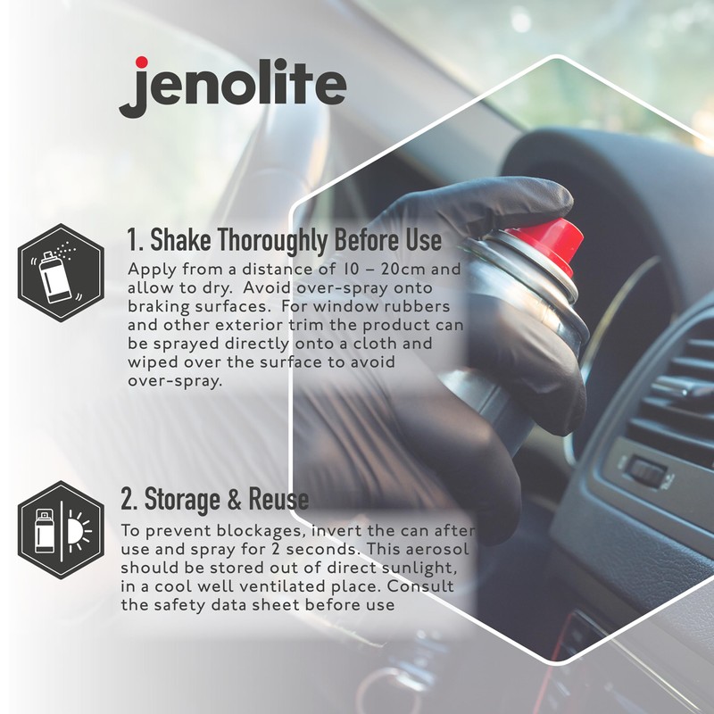 JENOLITE Back To Black Bumper & Trim – 500 ml