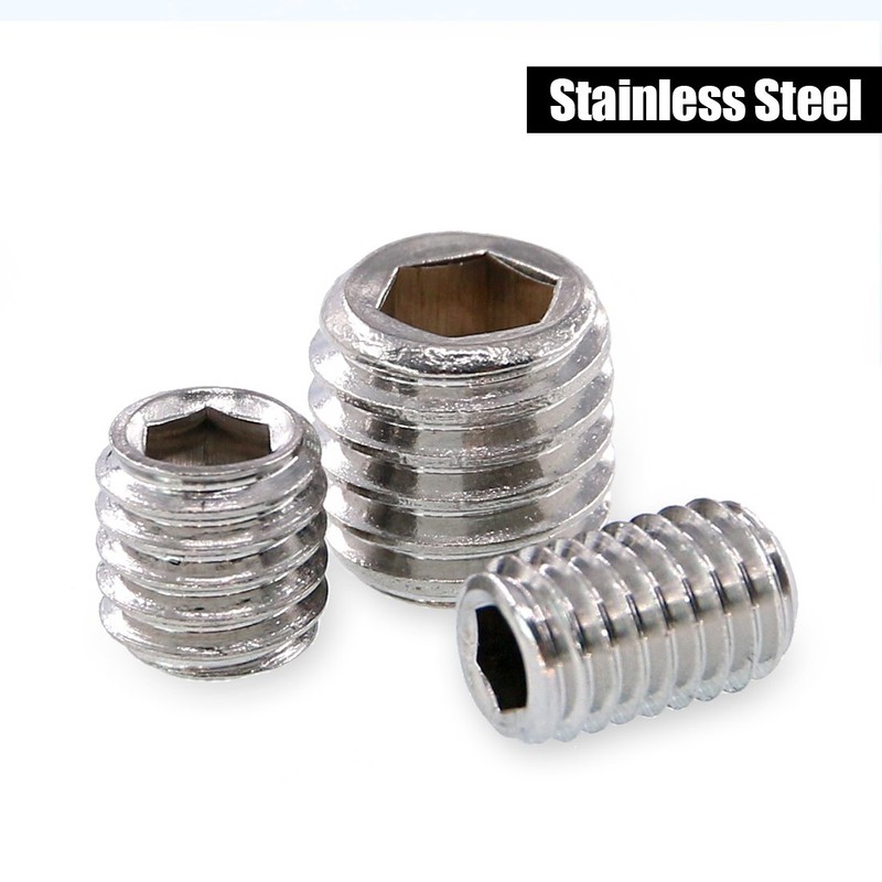 Swpeet 350 Pcs Stainless Steel Allen Head Socket Hex Grub