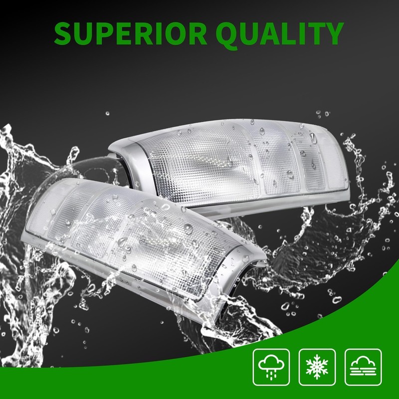 Clear Tail Light Assembly Compatible with 1999-2002 Silverado 1500 2500/1999-2007
