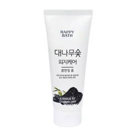 Happybath [해피바스]해피바스 대나무숯 피지흡착 클렌징폼 200g Happybath Happybath Bamboo Charcoal Oil Absorbing Cleansing Foam 200g [Single piece/Unit price]