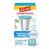 Glad OdorShield Small Drawstring Trash Bags - Febreze Beachside Breeze