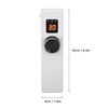 LCD Nail Drill Machine Portable USB Charging Adjustable Electric Nail
