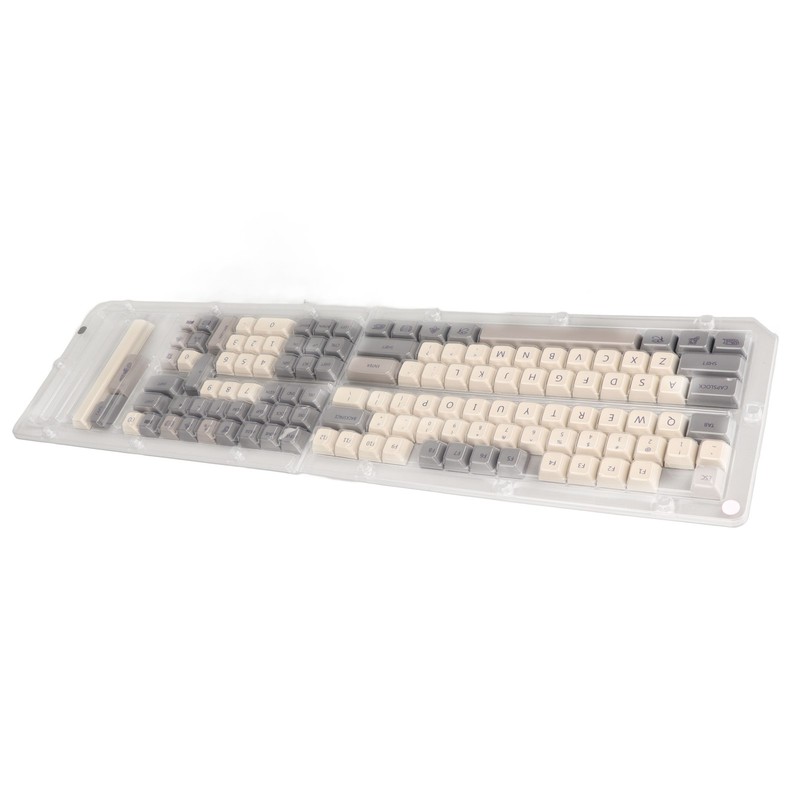 Mechanical Keyboard Keycaps 126 Keys Fadelss PBT Ergonomic Dye Sublimation