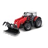 Bburago Massey FERGUSSON 8740S Die-Cast Tractor with Working Front Loader