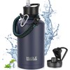 HASLE OUTFITTERS - Botella de agua aislada de acero inoxidable