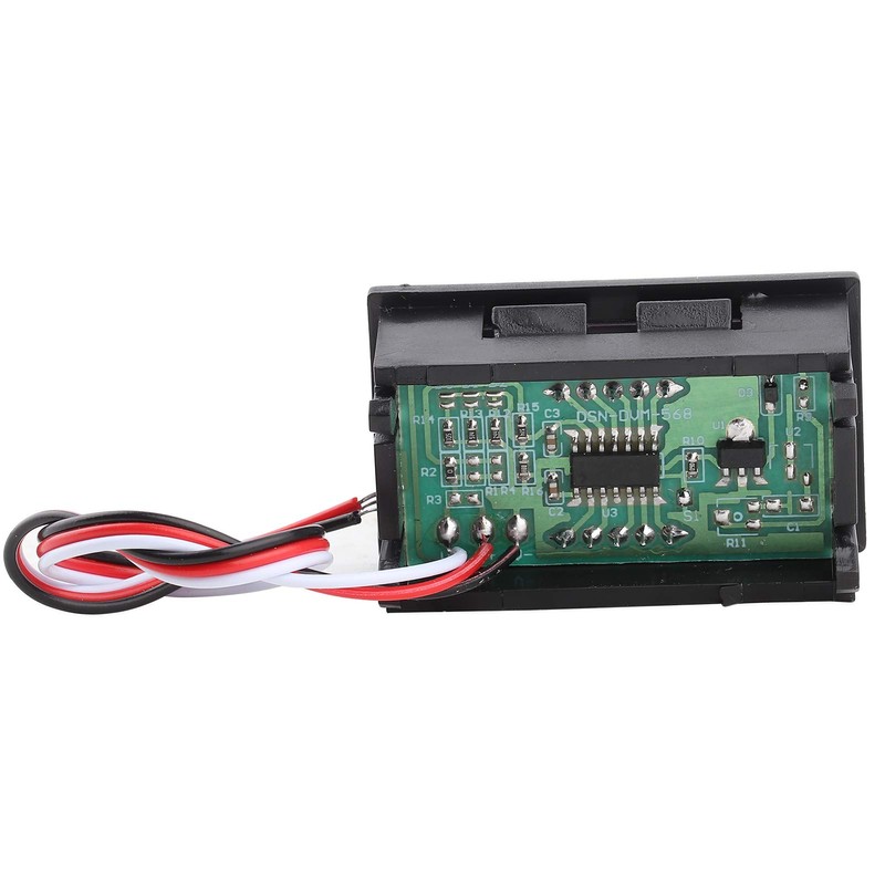 3 Wire Voltmeter DC 0-100 V Mini Voltage Measurement 0.56